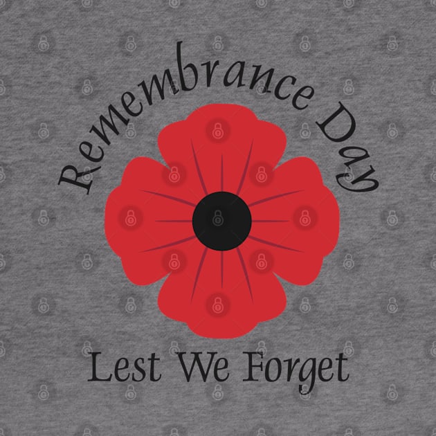 Remembrance Day. Lest We Forget by victorstore